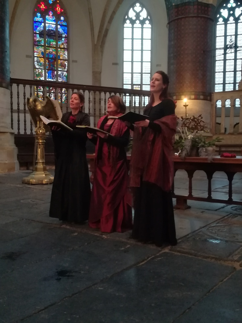 Trigon Ensemble v kostele svatého Bavona v Haarlemu 15. prosince 2018, foto Ulrike Hascher-Burger